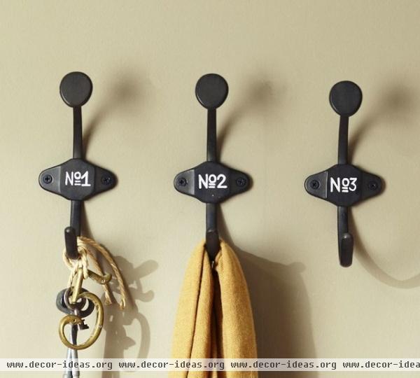 traditional hooks and hangers by Pottery Barn