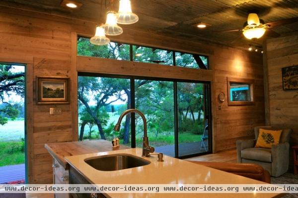 rustic kitchen by Reclaimed Space