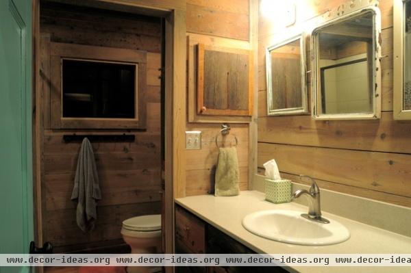 rustic bathroom by Reclaimed Space