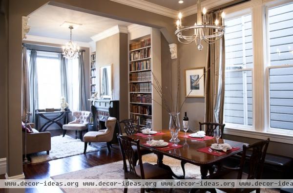 traditional dining room by Architect Mason Kirby Inc.