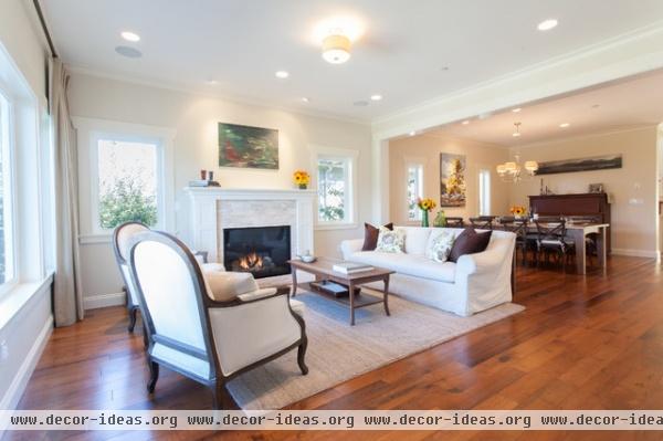 craftsman living room by Kenorah Construction & Design Ltd