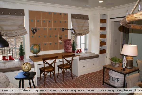 traditional home office by John Bynum