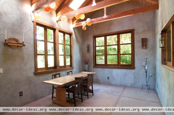 contemporary dining room by Louise Lakier