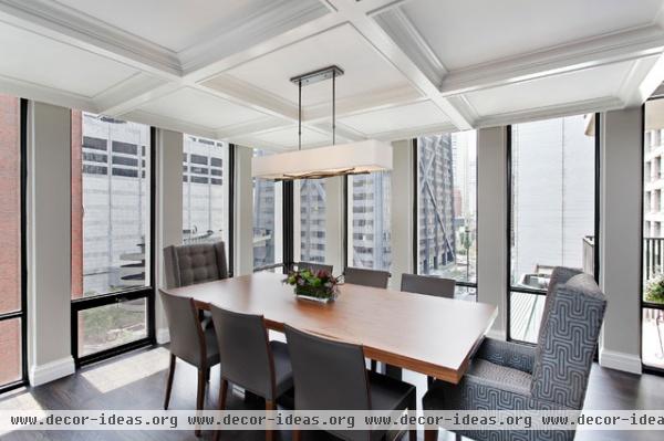 contemporary dining room by 2 Design Group