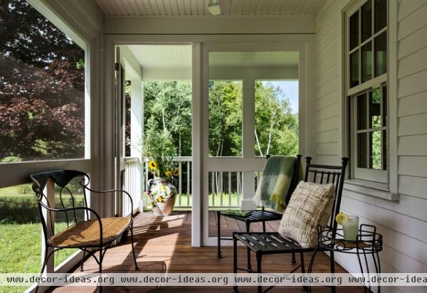 farmhouse porch by Crisp Architects