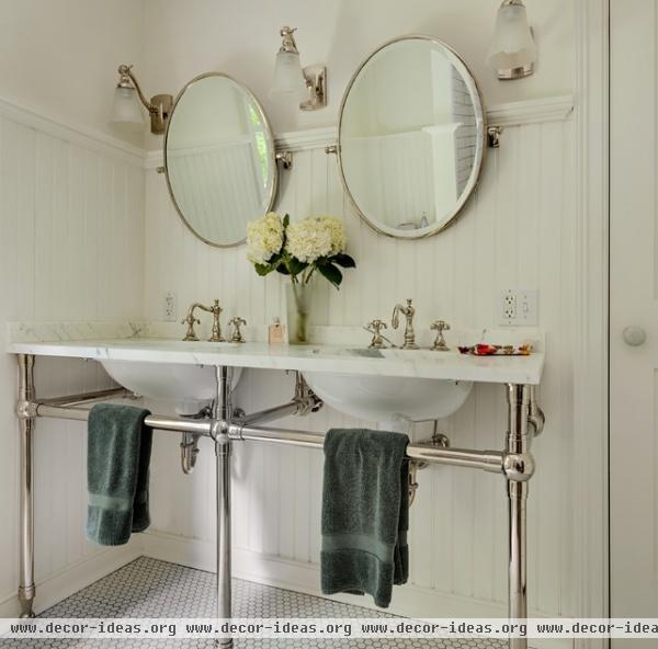 farmhouse bathroom by Crisp Architects