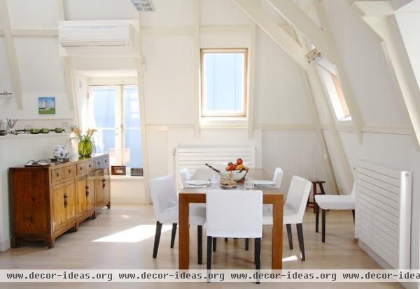 contemporary dining room by Holly Marder