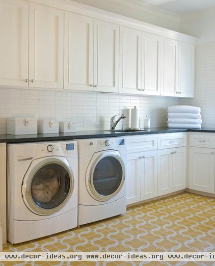 traditional laundry room by Ellen Grasso & Sons, LLC