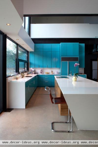 modern kitchen by Merzbau Design Collective