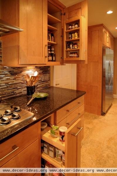 contemporary kitchen by NWC Construction