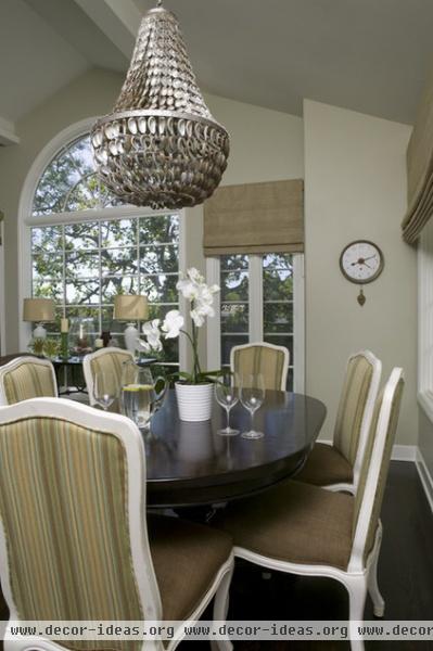 traditional dining room by Zuniga Interiors