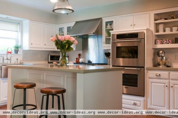 transitional kitchen by Angela Flournoy