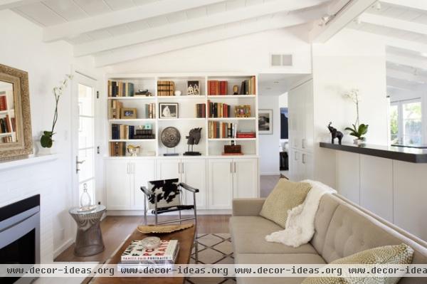 contemporary living room by Feldman Architecture, Inc.