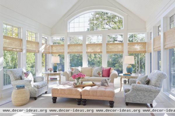 traditional porch by Lucy Interior Design