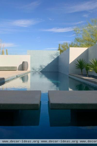 modern pool by Ibarra Rosano Design Architects