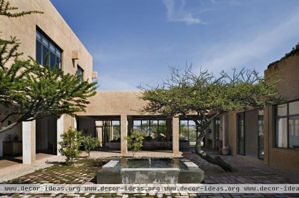 mediterranean exterior by David Howell Design