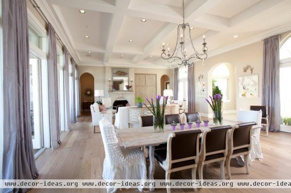 rustic dining room Fulshear Project