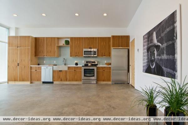 midcentury kitchen by Lucy Call