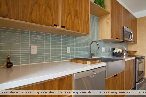 midcentury kitchen by Lucy Call