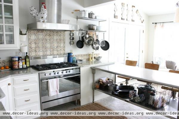 eclectic kitchen by Rebekah Zaveloff | KitchenLab