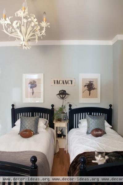 eclectic bedroom by Whitney Lyons