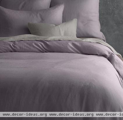 contemporary duvet covers by Restoration Hardware