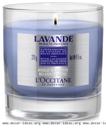 contemporary candles and candle holders by L'Occitane