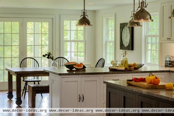 farmhouse dining room by Crisp Architects