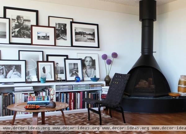 modern living room by Marcia Prentice Photography