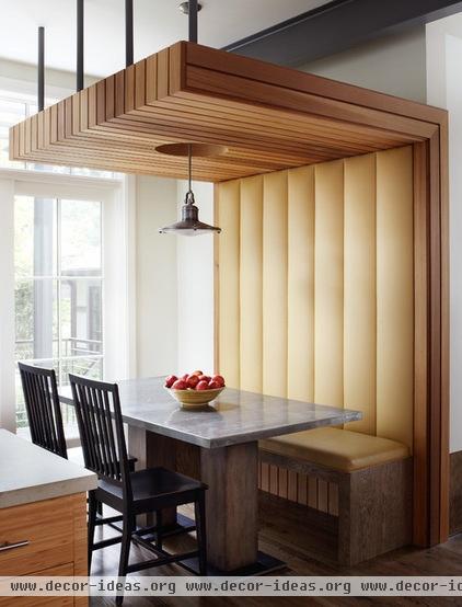 modern dining room by Morgante Wilson Architects