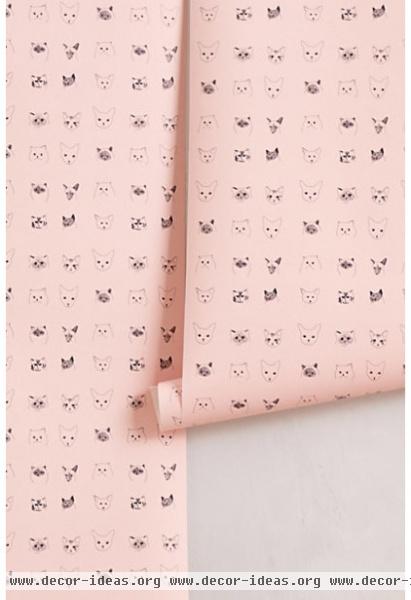 contemporary wallpaper by Anthropologie