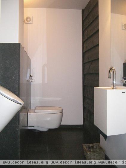 contemporary bathroom Old Meets New for Dutch Monument