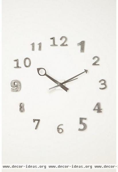 contemporary clocks by Anthropologie