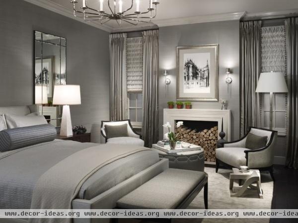 contemporary bedroom by Michael Abrams Limited