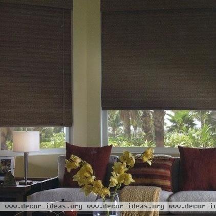 traditional family room by Blinds.com