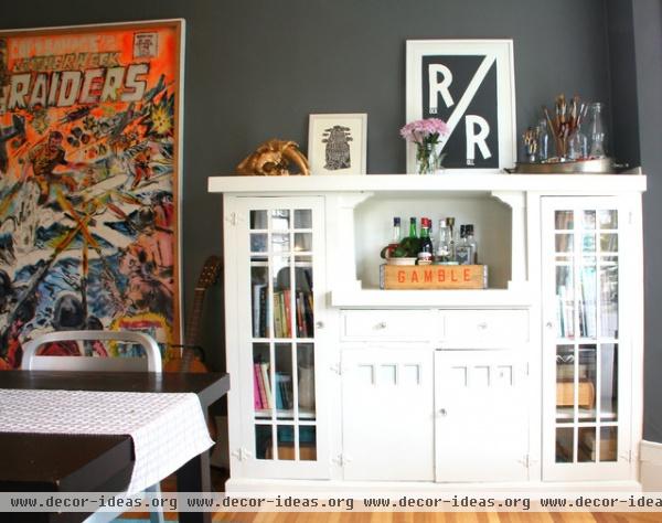 eclectic dining room by Shannon Malone