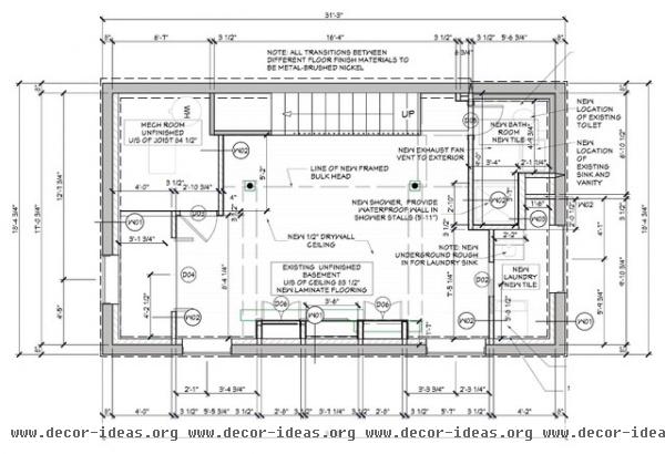 traditional floor plan by OakWood Renovation Experts