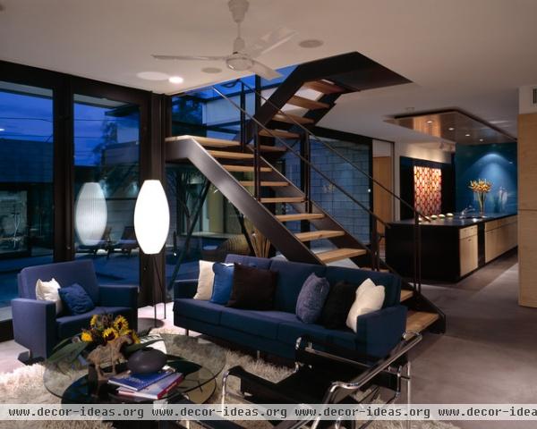 modern living room by 180 degrees