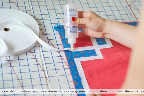 DIY Greek Key Pillow Sham