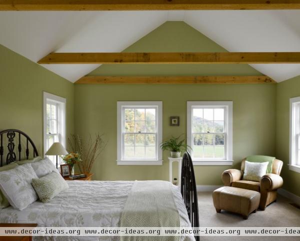 farmhouse bedroom by Connor Homes