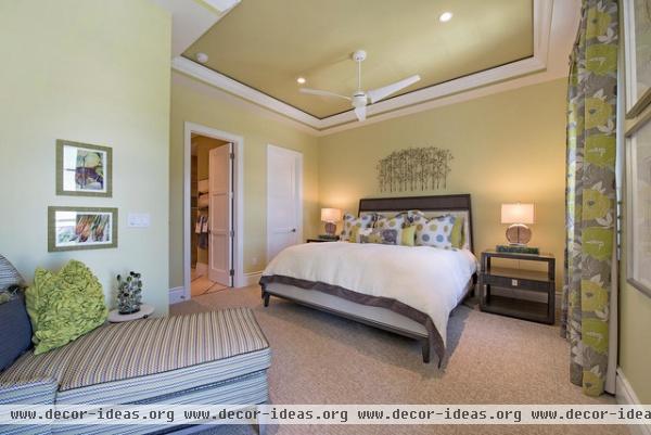 transitional bedroom by Interiors By Agostino's