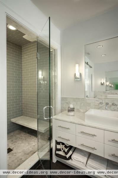 contemporary bathroom by Michael Matrka, Inc