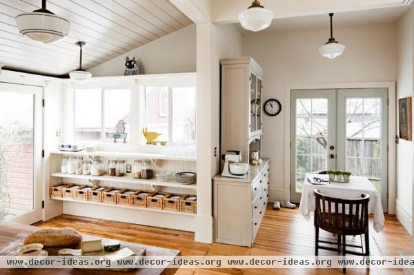 eclectic kitchen by Vicki Simon Interior Design