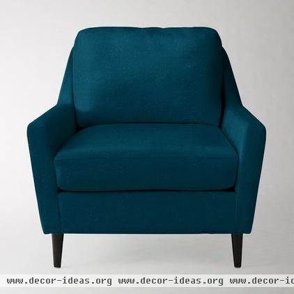 contemporary armchairs by West Elm