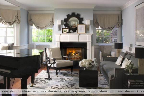 traditional living room by betsy burnham