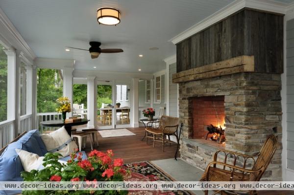 traditional porch by Crisp Architects