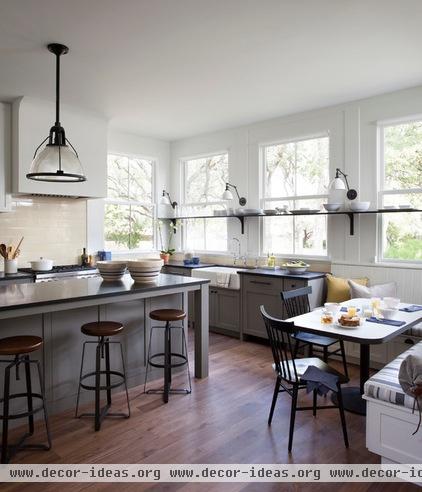 farmhouse kitchen by Tim Cuppett Architects