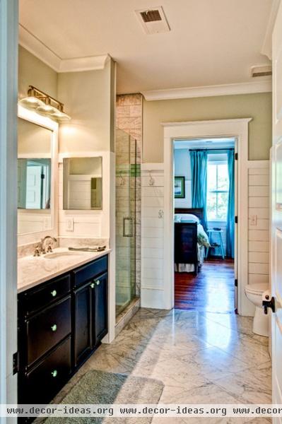 farmhouse bathroom by The Middleton Group