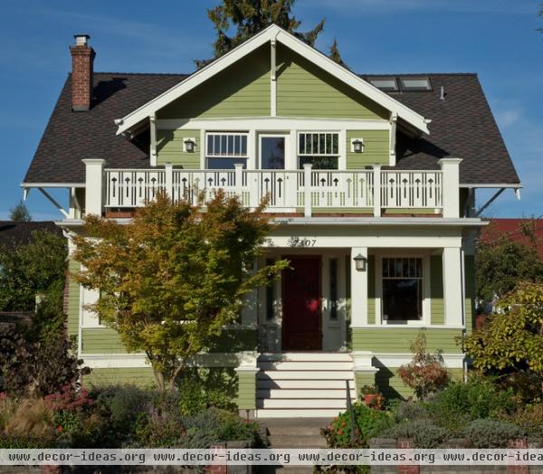 craftsman exterior by Tim Andersen Architect