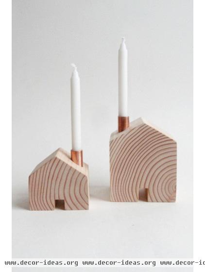 contemporary candles and candle holders by KOROMIKO